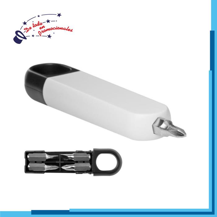 Desarmador Plástico con 4 Intercambiables ModeloA-T506