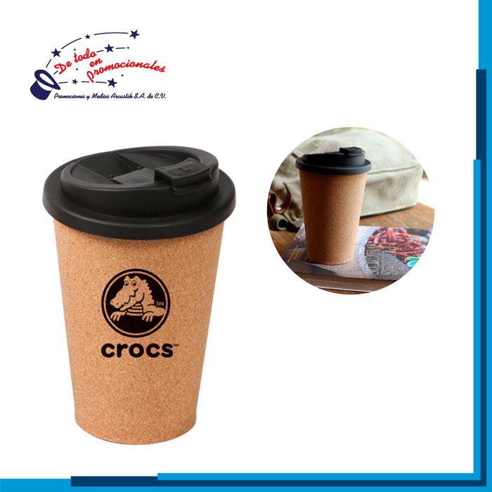 Vaso de Polipropileno con Cubierta de Corcho Modelo B-TE081