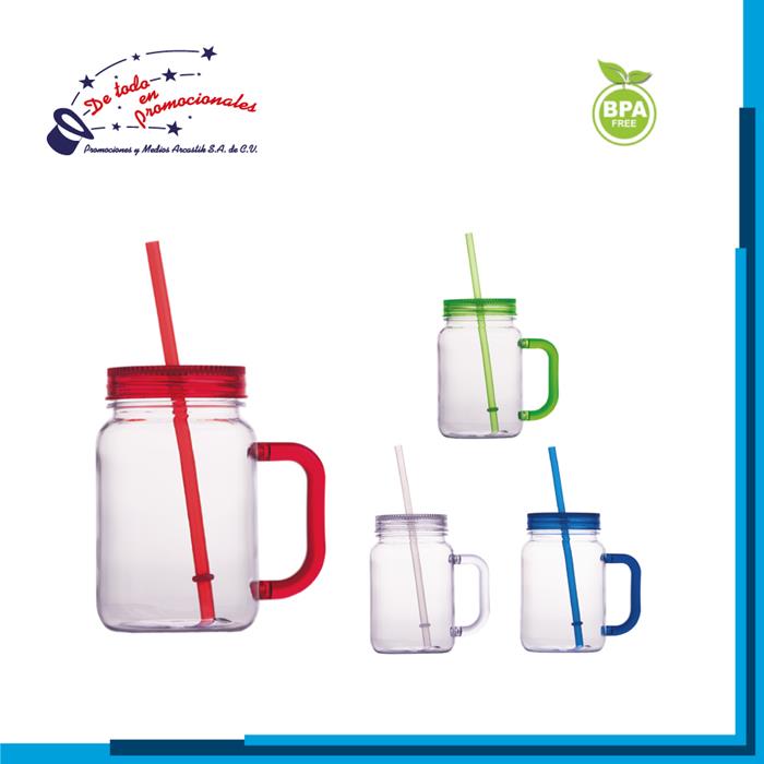 Tarro de Plástico Transparente Modelo D-A2142