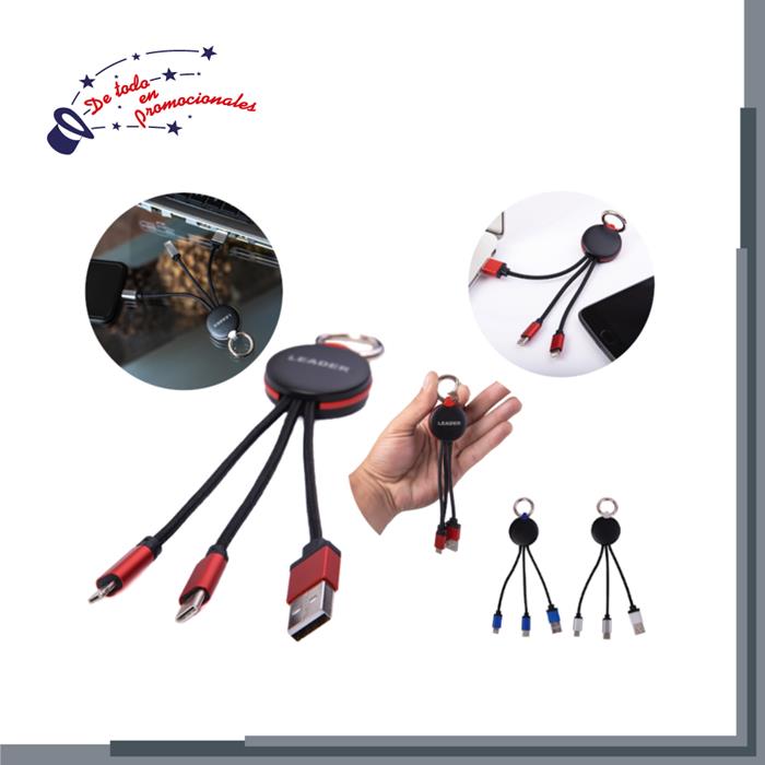 Cable Conector USB con Adaptador Duo Modelo D-A2556