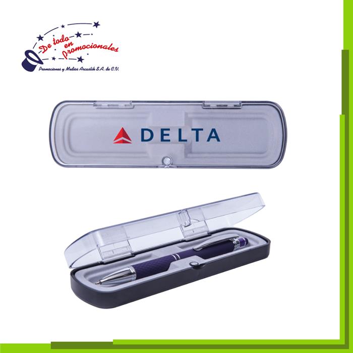 Estuche para Bolígrafo con Tapa Transparente Modelo D-A2691