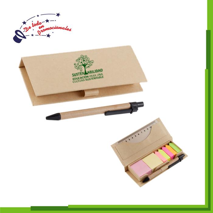 Estuche Ecológico de Notas Adhesivas Modelo D-PST4340