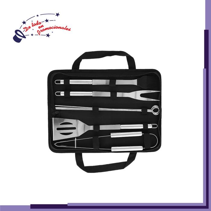 Set para BBQ en Acero Inoxidable Modelo E-HO012