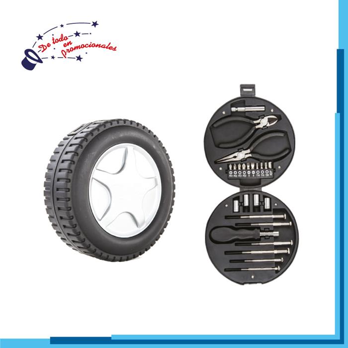 Set de Herramientas en Forma de Neumático Modelo E-HR02