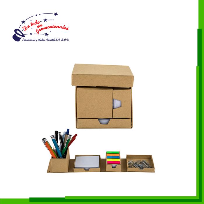 Estuche Ecológico Rígido con Notas Adhesivas Modelo E-LE018