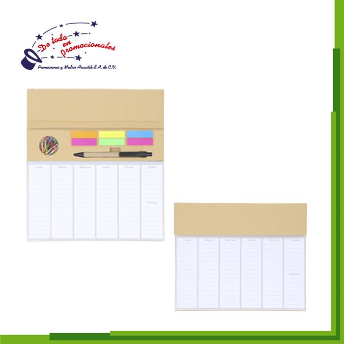 Planificador Ecológico de Cartón Modelo E-LE029