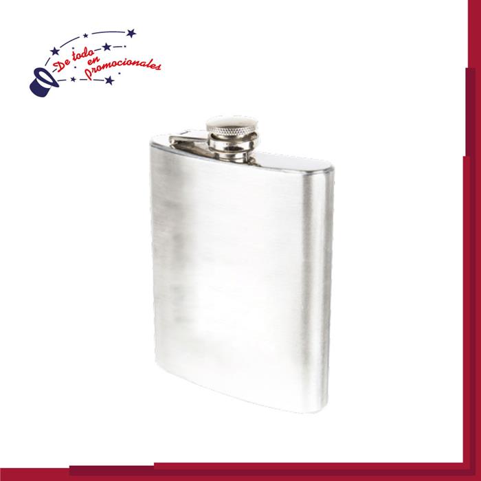 Licorera de Bolsillo en Acero Inoxidable Modelo E-T22