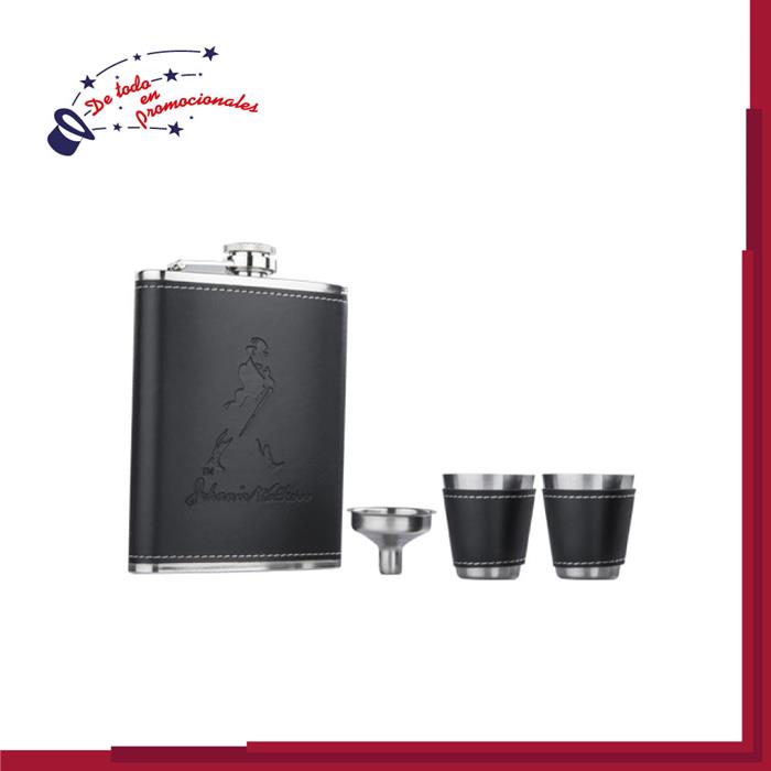 Set de Licorera Metálica Modelo E-T42