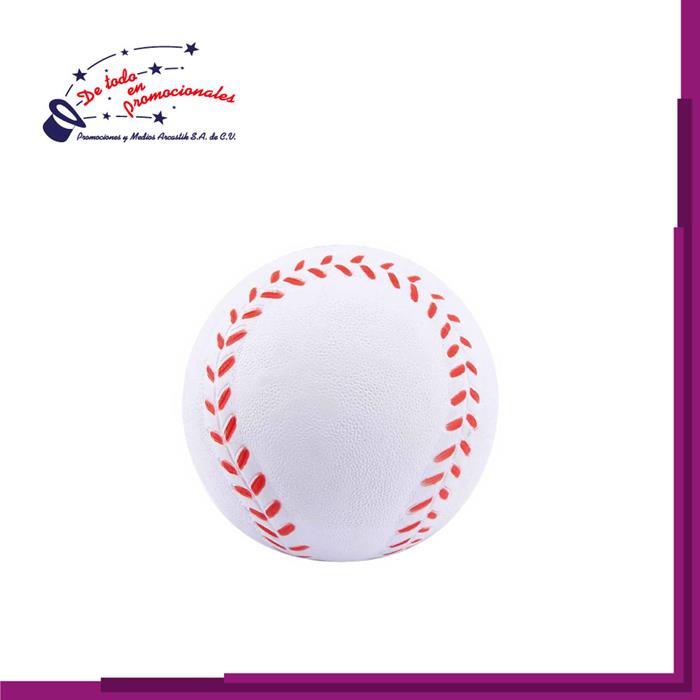 Pelota Antiestrés en Forma de Bola de Baseball Modelo H-SOC011-05