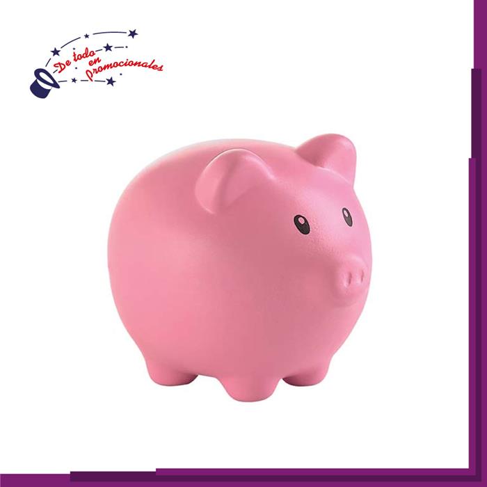 Figura Antiestrés en Forma de Cerdito Rosado Modelo H-SOC027