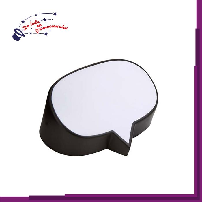 Figura Antiestrés en Forma de Globo de Texto Modelo H-SOC028