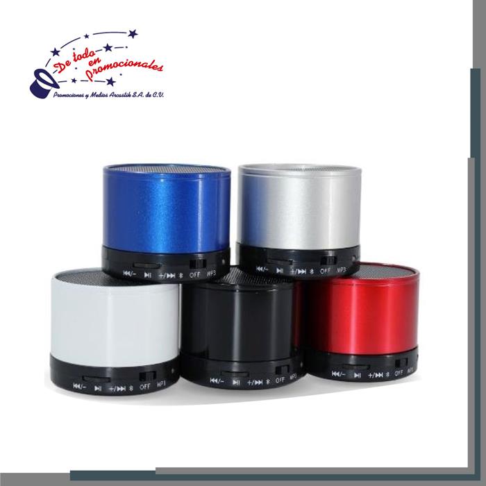 Bocina Metálica con Bluetooth Modelo T-TEC006
