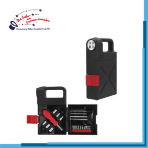 Set de Herramientas con Lampara LED Modelo E-HR031